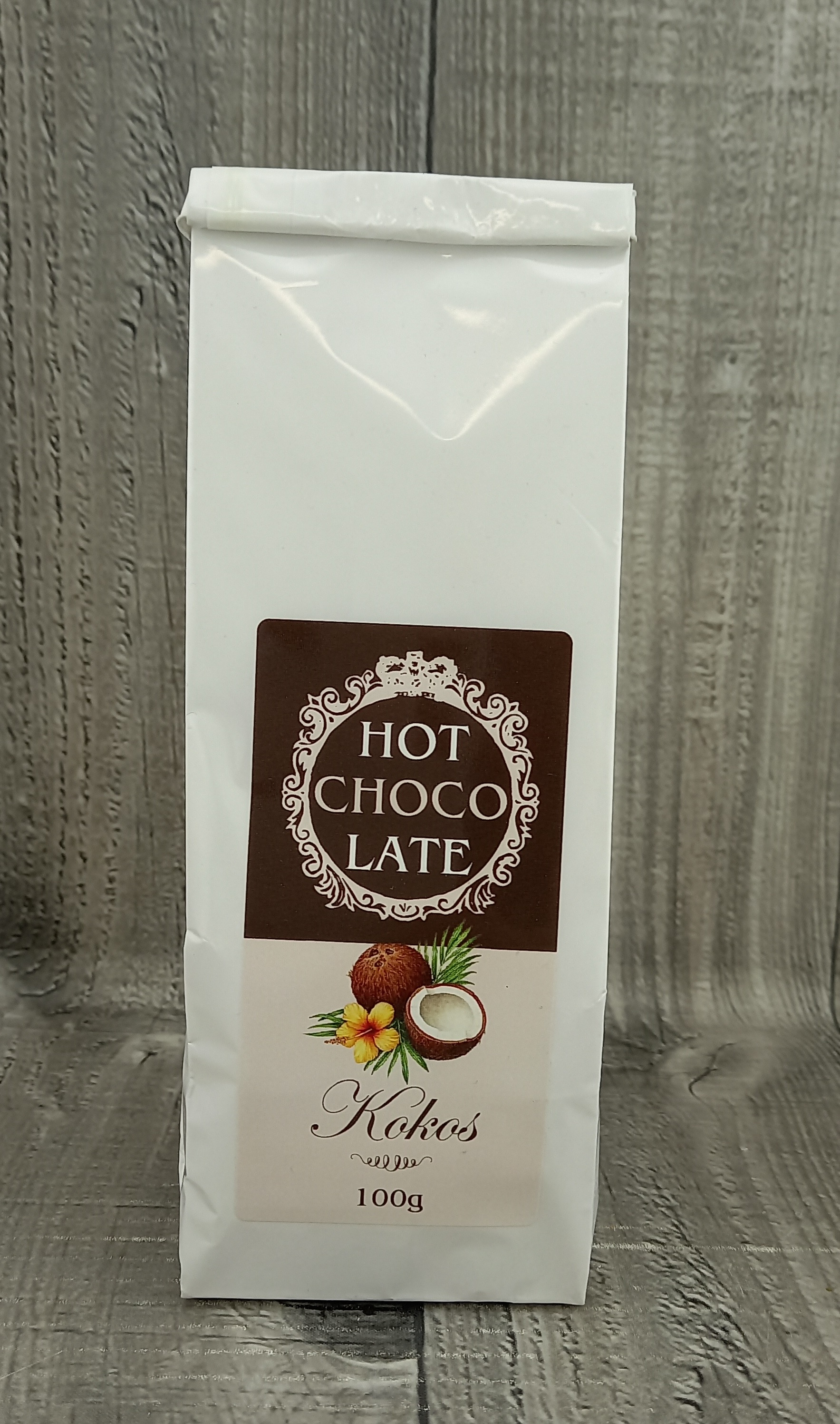 Horká čokoláda kokos 100g