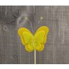 Motýl filc žlutý