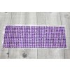 Perličky nalepovací 6mm-fialová tmavá