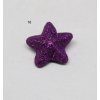 Hvězdička malá glitrová 3D