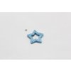 Hvězdička otevřená glitrová