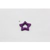 Hvězdička otevřená glitrová