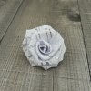 Růžička juta-bílostříbrná