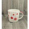 Hrnek porcelán 0,3l v tašce, vánoční ozdoby
