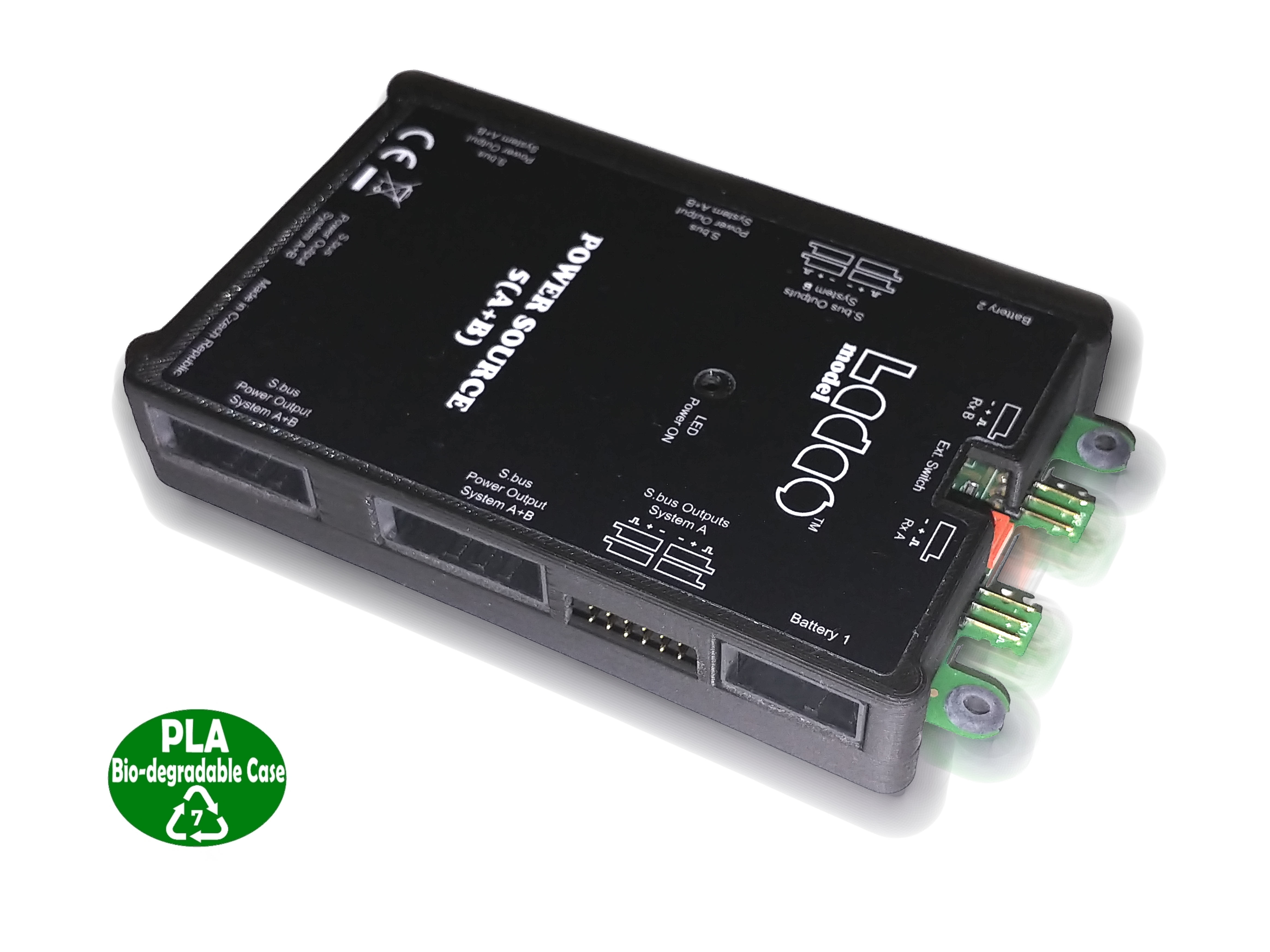 Nový modul Power Source 5(A+B) a S.bus/S.bus2 rozvody do křídel