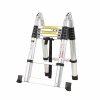 Žebřík KME3032 teleskopický 1,6 + 1,6m - štafle na schody