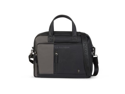 Charles Business Bag PU Black/Combo front