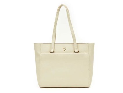 New Jones Shopping PU Off White front