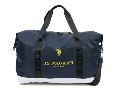 New Bump Weekender Bag Nylon Navy/White front