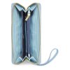 Prestonwood L Z A Wallet PU Light Blue inside