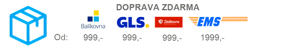 Doprava zdarma již od 999,-