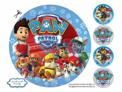 Tlapková patrola - PAW Patrol - A4 - 00002