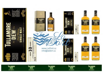 Tullamore Dew - Single Malt 10 let - A4 - 00043