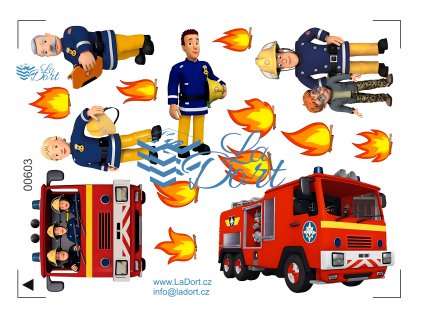 00603 Hasičské téma náhled