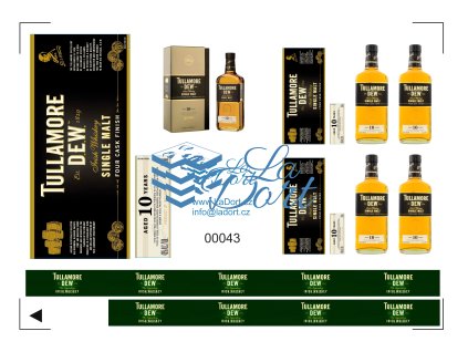 00043 Tullamore Dew Single Malt 10 let