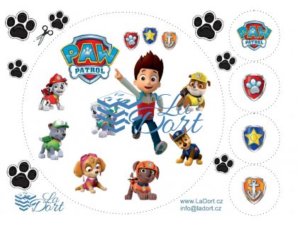 Tlapková patrola - PAW Patrol - A4 - 00069