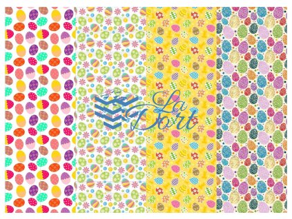 Sugar Stamps - A4 - Velikonoce - 48 ks na archu - 00094