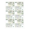 České platné bankovky 2.000,-Kč - líc a rub - A4 - 00220