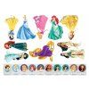 Princezny od Disneye - 10 postav - A4 - 00292