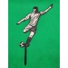 Fotbalista - barevný dortový zápich - plast