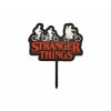 Stranger Things - barevný dortový zápich - plast