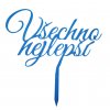 Z0002 Zápich Všechno nejlepší - Modrá