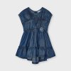 Dívčí letní riflové šaty Mayoral 3936