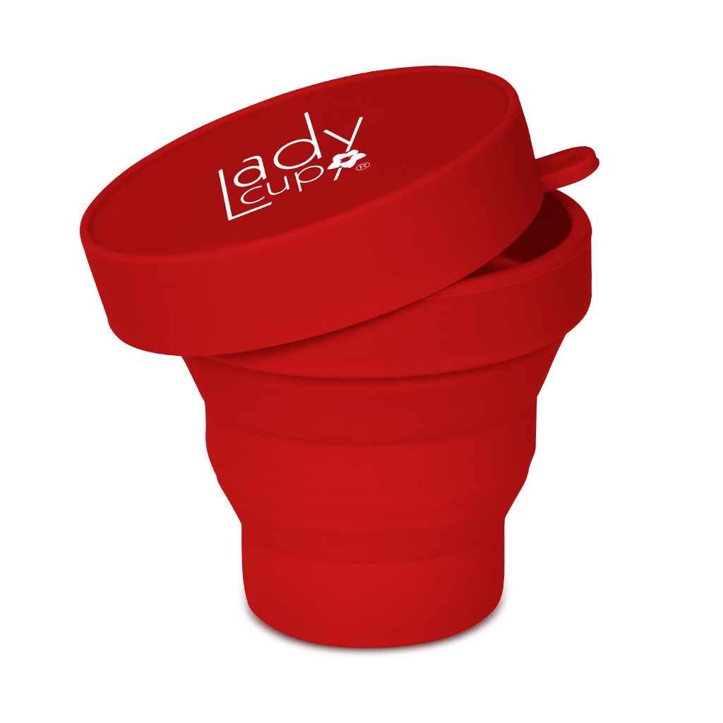 Ruby Cup Menstrual Cup in Small and Medium