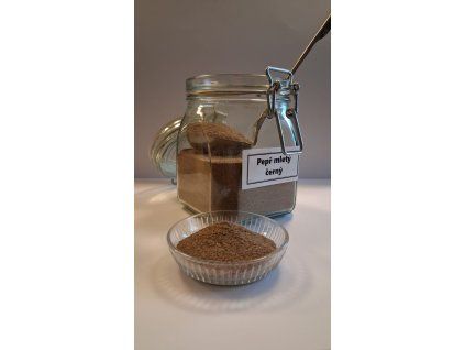 Pepř mletý černý