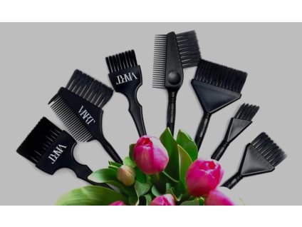 Sada štětců na barvení