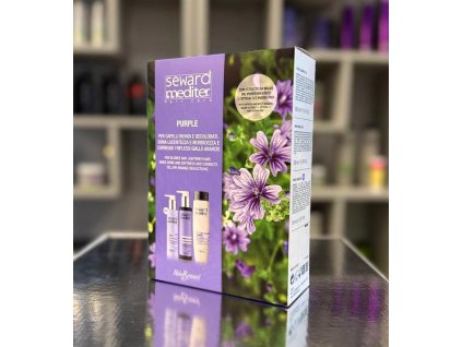 Helen Seward – MEDITER PURPLE – Sada péče pro blond a odbarvené vlasy