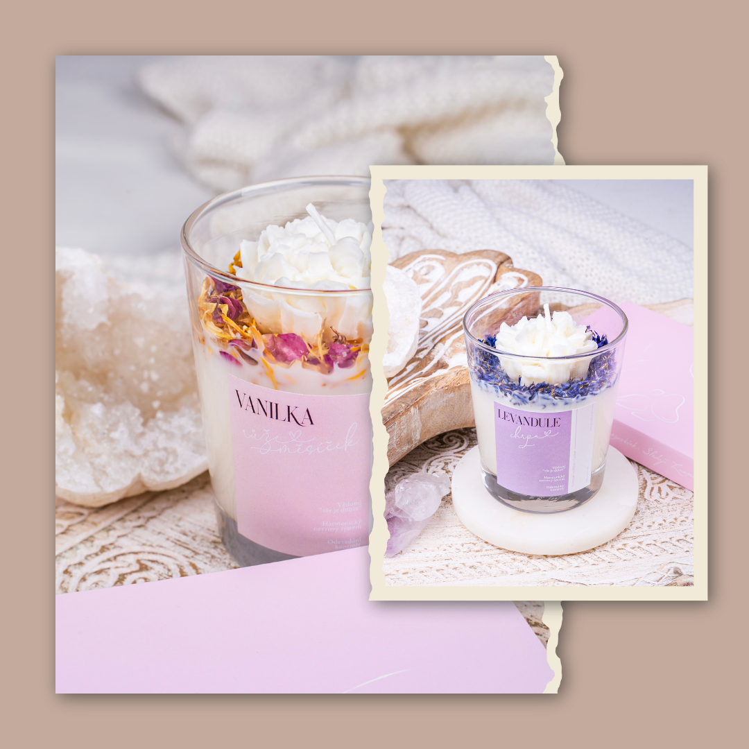 Soy candles that work on the soul