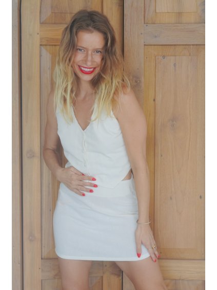 krémová business sukně len judita berkova baliDSC02321