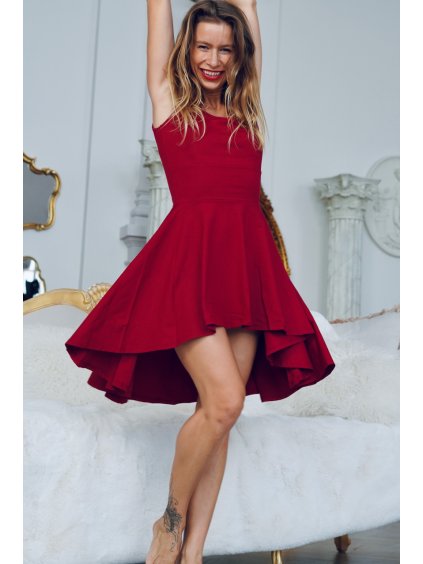 bali taneční kolekce nádherné červené zvonové šaty judita berkova bali designDSC05546