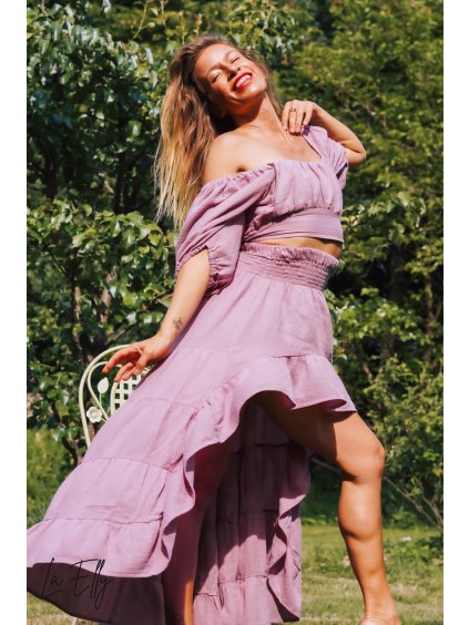 purple set mušlín španělská sukně a boho top judita berkova la elly bali kolekce 04