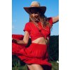 spanish skirt red judita berkova španělská sukně bali designDSC06562