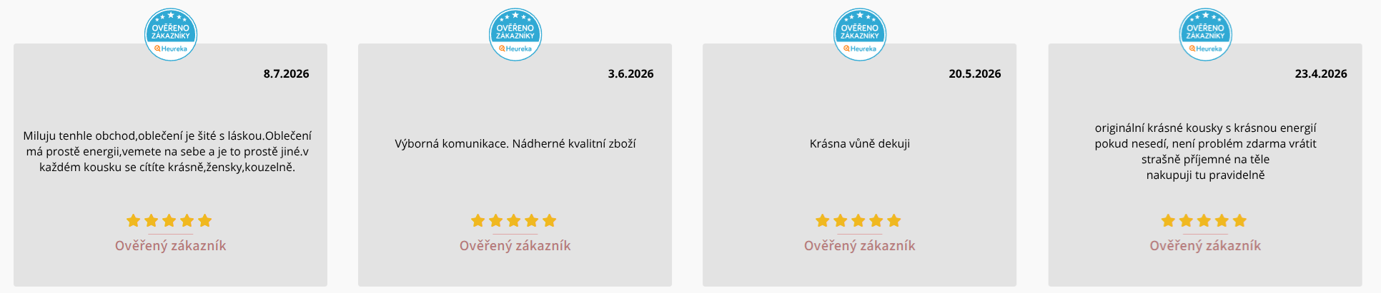 Heureka vložení