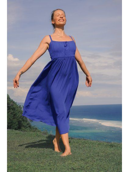 Modré šaty Bohyně moře