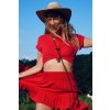 spanish skirt red judita berkova španělská sukně bali designDSC06561