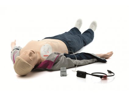 151 22000 Resusci Anna Advanced SkillTrainer AED Link with IV Left Arm