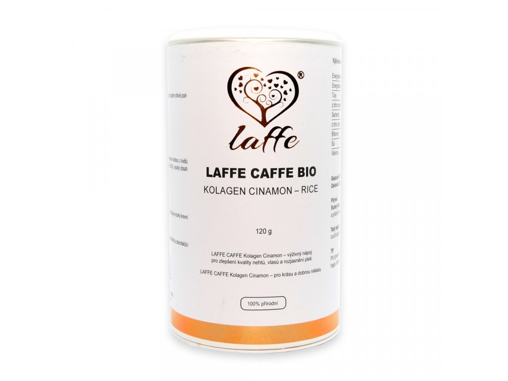 Laffe caffe bio kolagen cinamon rice doplnek stravy