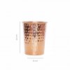 LAFFE ozdravný měděný hrnek DIAMOND – 300 ml rozmery