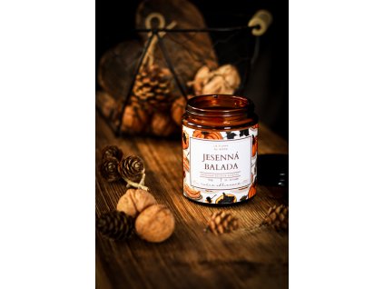 Sójová sviečka Jesenná BALADA