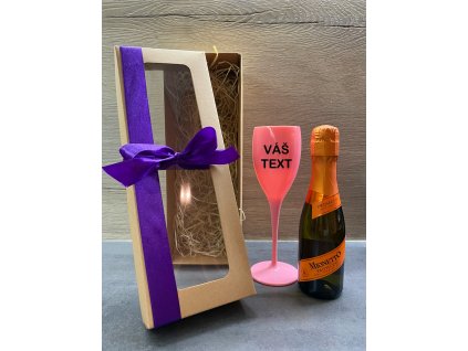SADA NEROZBITNÉ PROSECCO SKLENICE SE SEKTEM