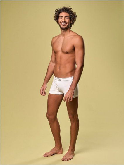 Boxerky pánské 108 bianco