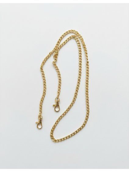 zlatý řetízek s reliéfem