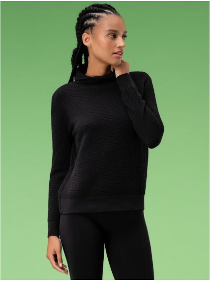 Mikina s kapucí černá