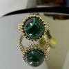 Prsten s malachitem