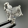 Prsten s laboratorním diamantem emerald