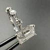 Prsten s laboratorním diamantem emerald